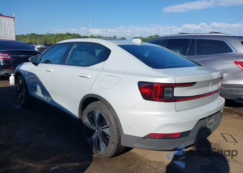 2024 Polestar 2 Long Range Dual Motor/Long Range Dual Motor Plus z USA, uszkodzony, nr VIN YSMFD3KA8RL225935